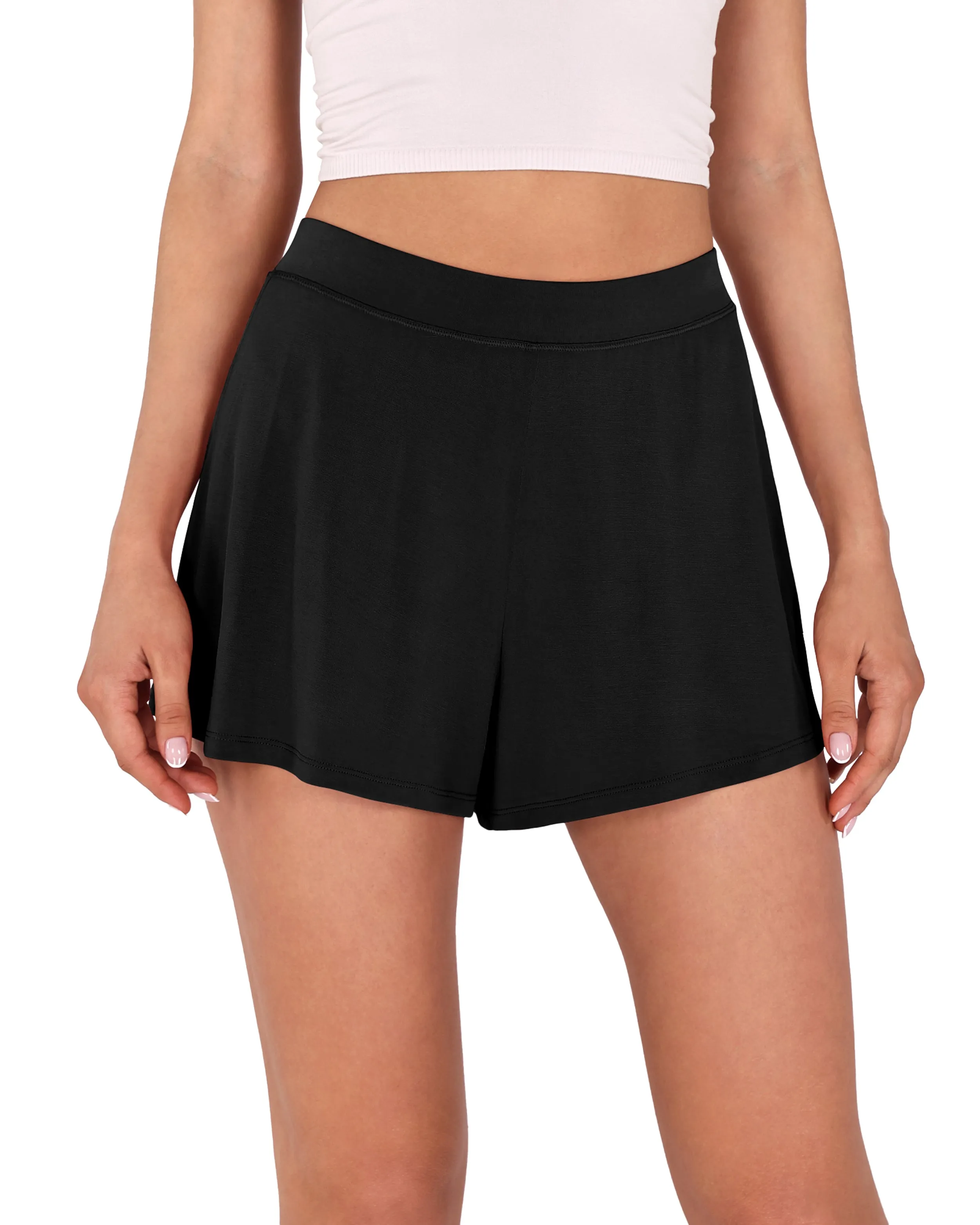 2 Pack Modal Soft Lounge Shorts