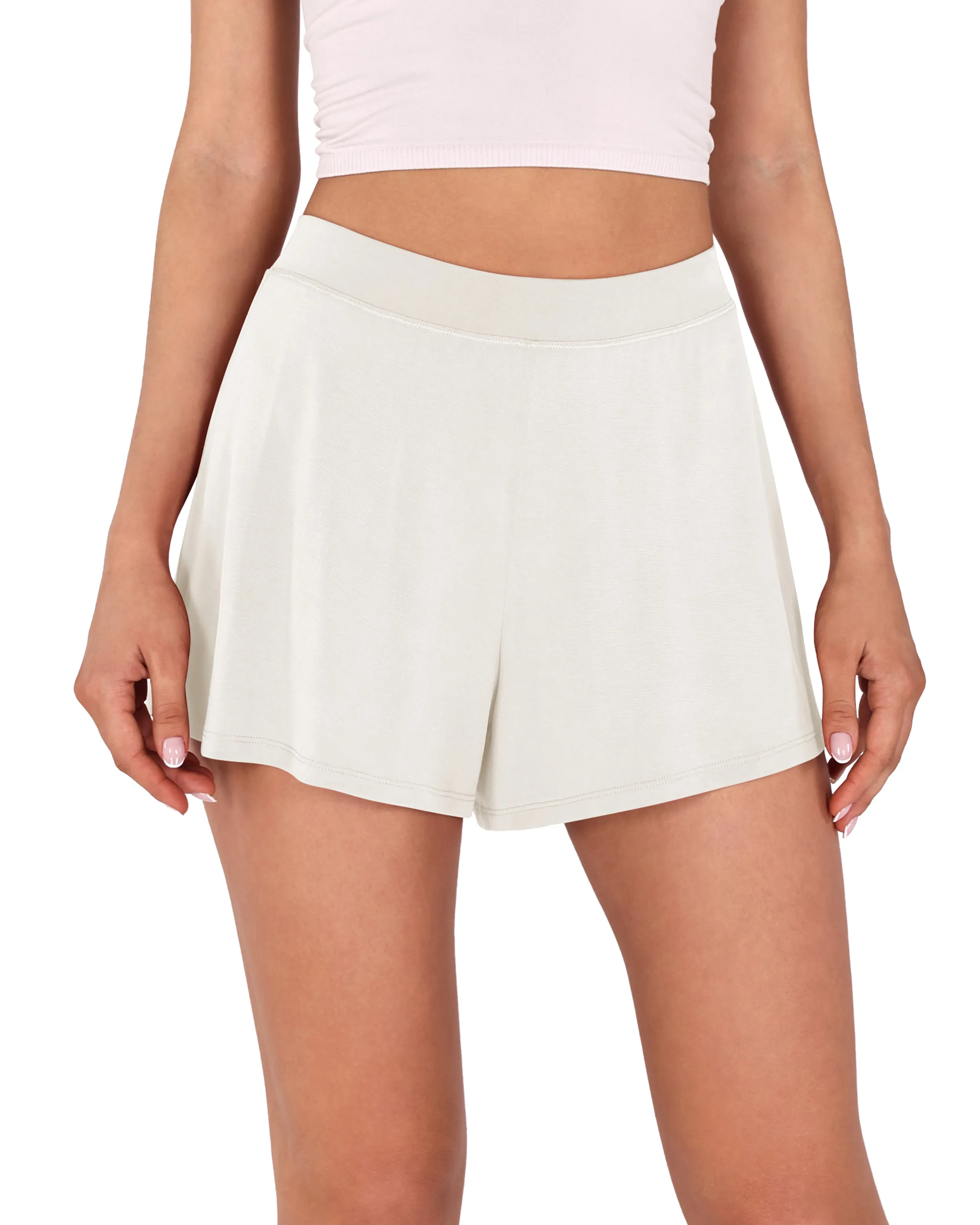 2 Pack Modal Soft Lounge Shorts
