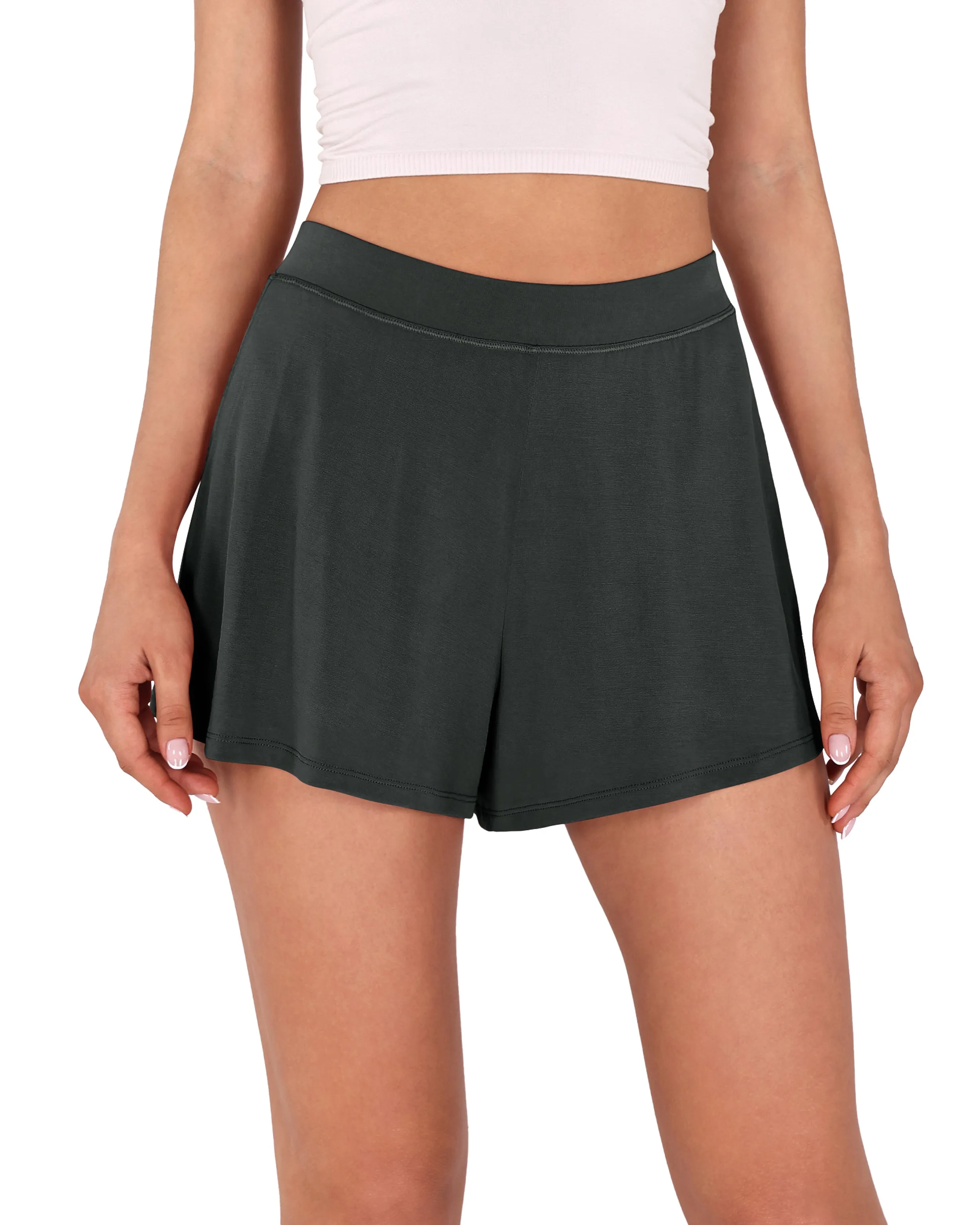 2 Pack Modal Soft Lounge Shorts