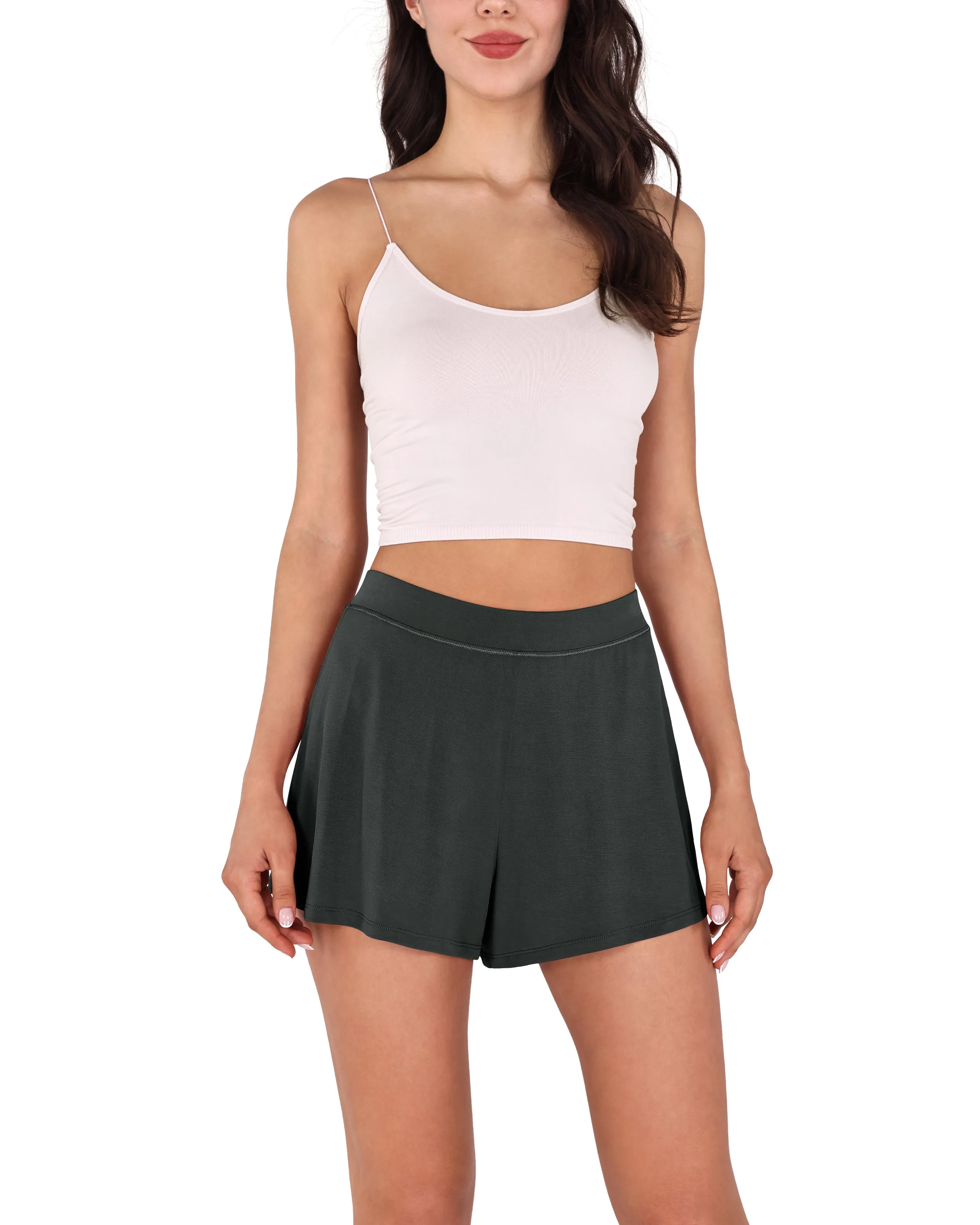 2 Pack Modal Soft Lounge Shorts