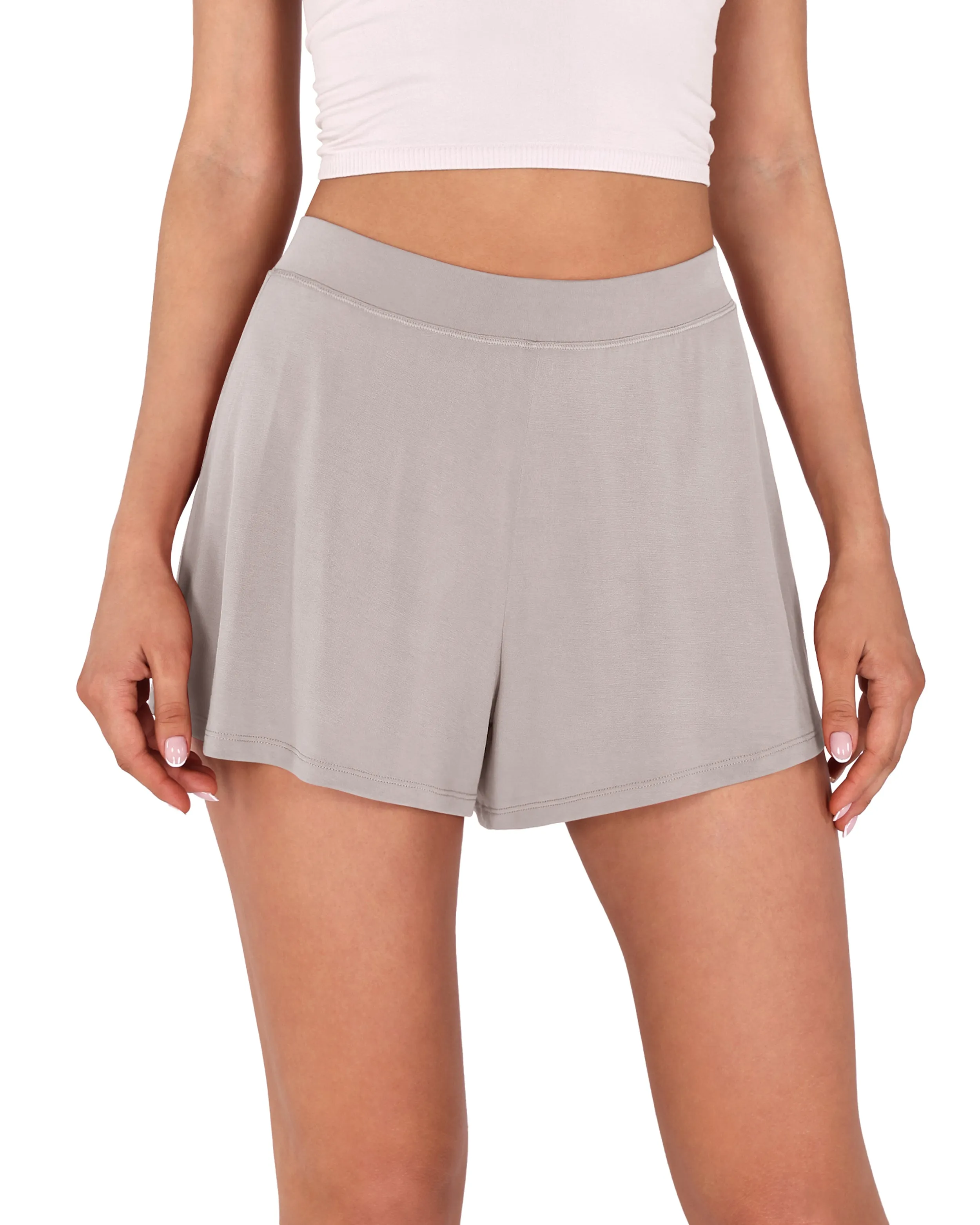 2 Pack Modal Soft Lounge Shorts
