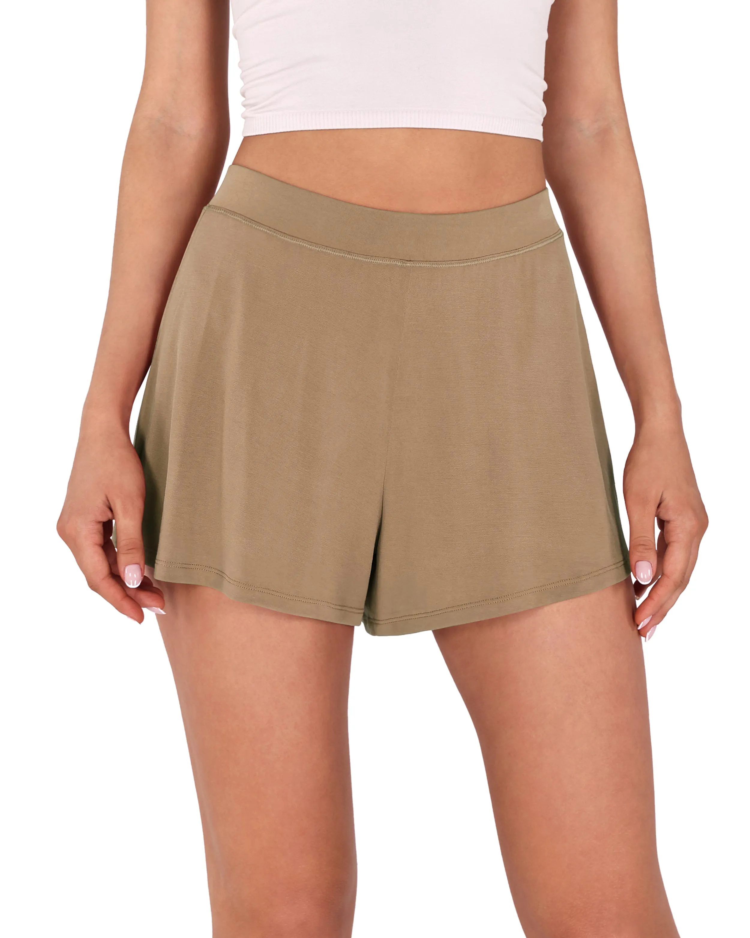 2 Pack Modal Soft Lounge Shorts