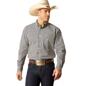 Ariat Men's Pro Series Jayden Black Classic Fit Long Sleeve Shirt