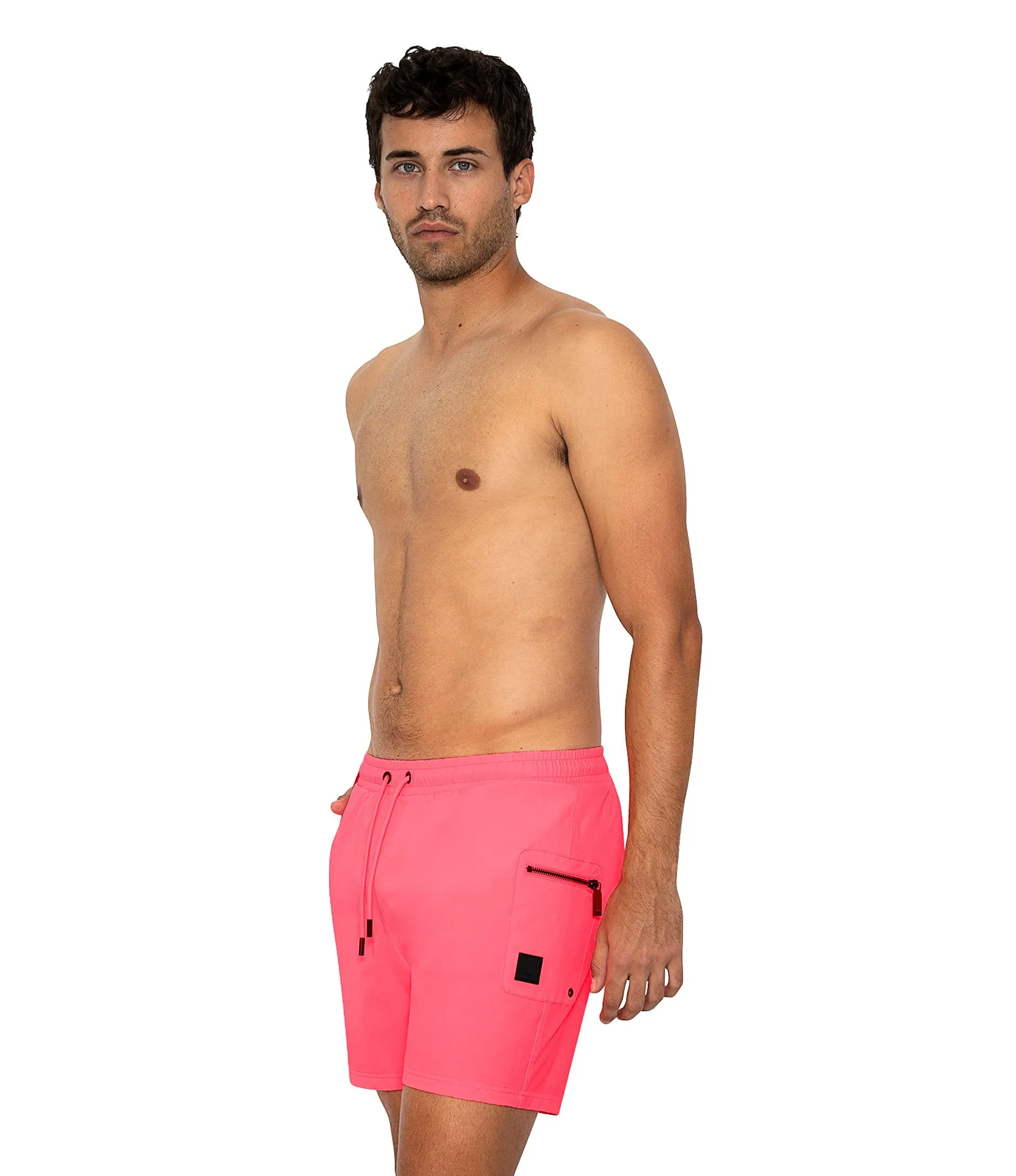 Bertigo Swimwear | Neptune Neon Pink Swimsuit