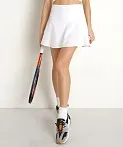 Beyond Yoga Tie Breaker Cirle Skort White