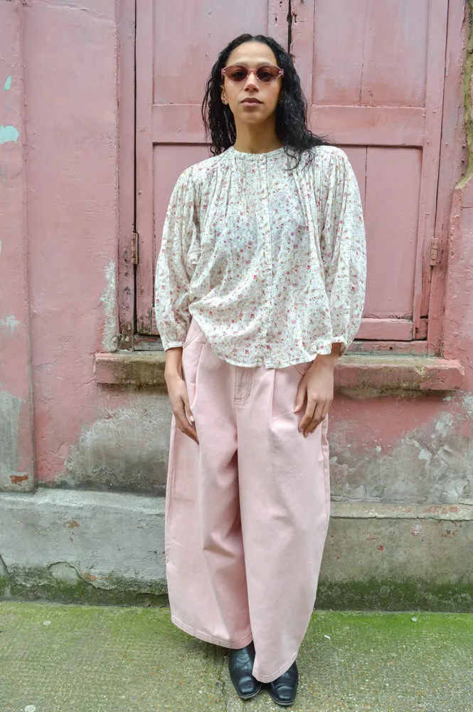 By-Bar Becky Little Flower Blouse