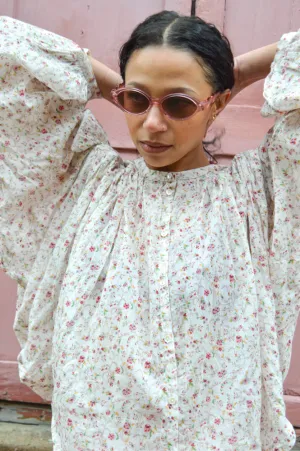 By-Bar Becky Little Flower Blouse