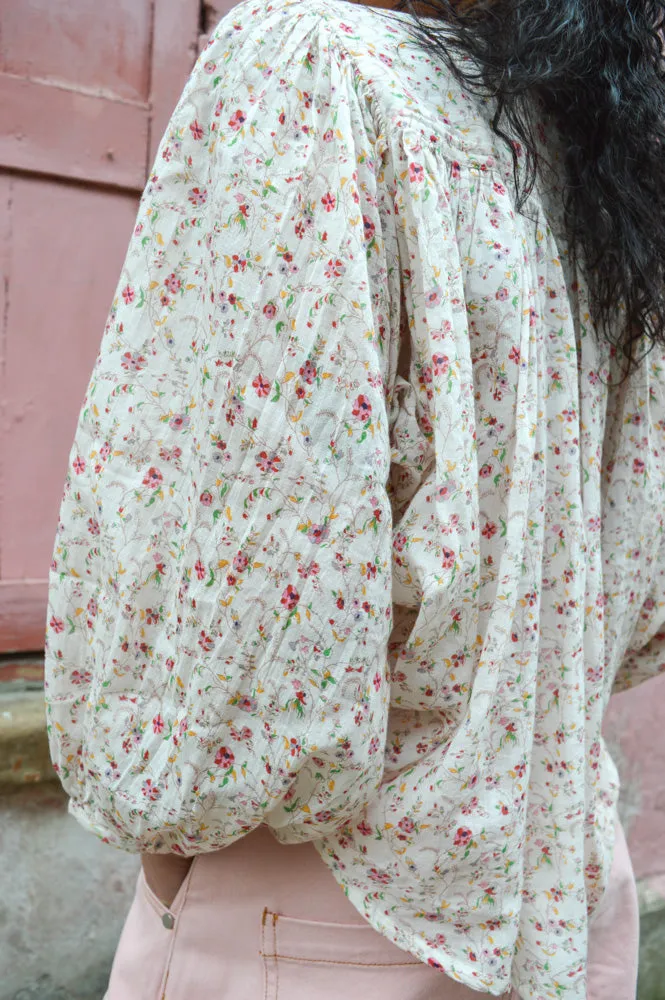 By-Bar Becky Little Flower Blouse