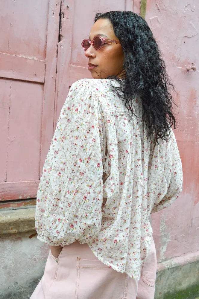 By-Bar Becky Little Flower Blouse