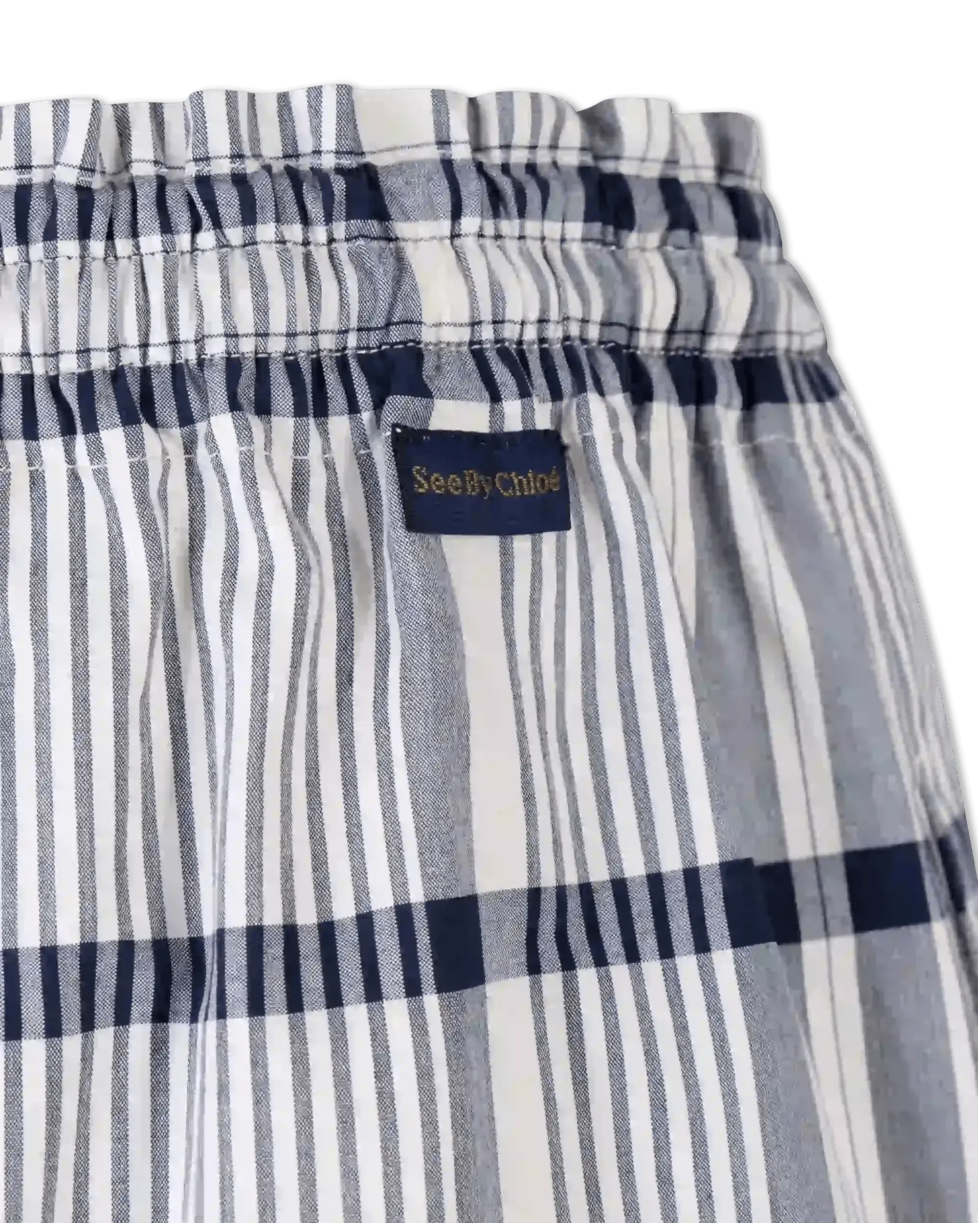 City Checks Mini Shorts