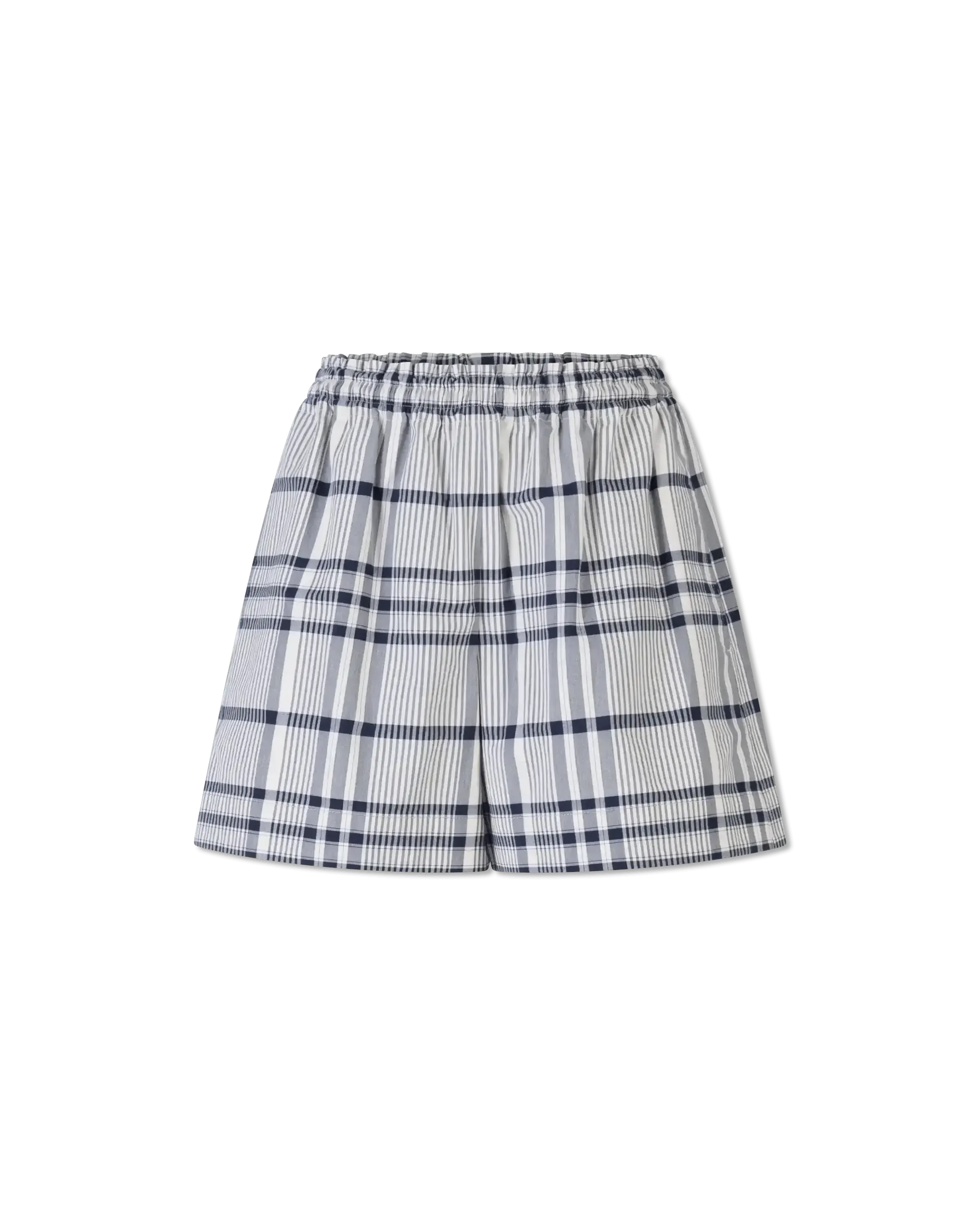 City Checks Mini Shorts