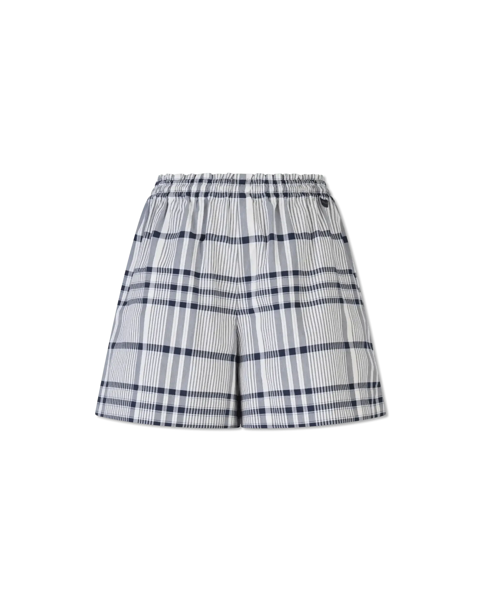 City Checks Mini Shorts