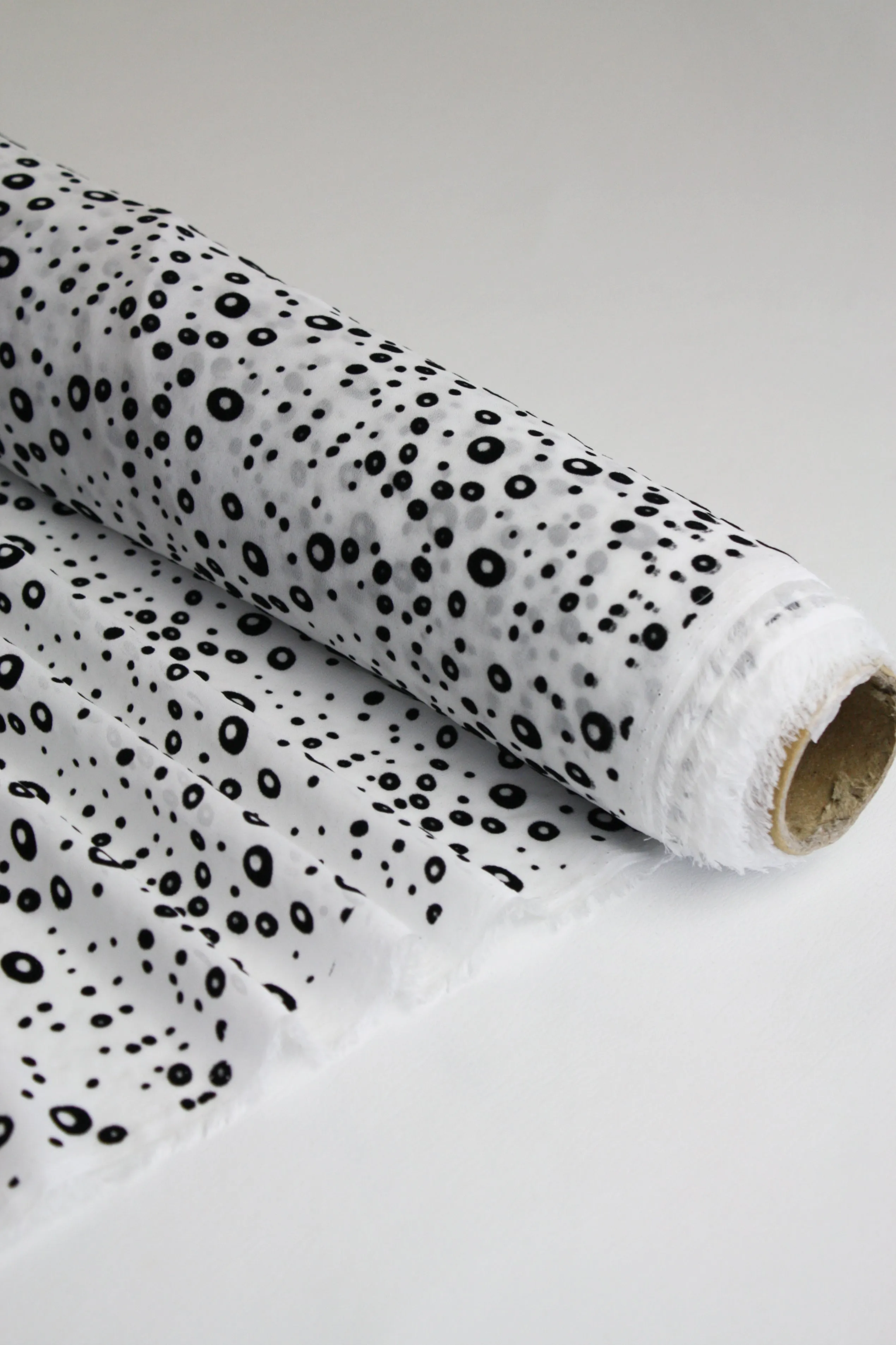 Cotisa - Flocked Chiffon | Marble