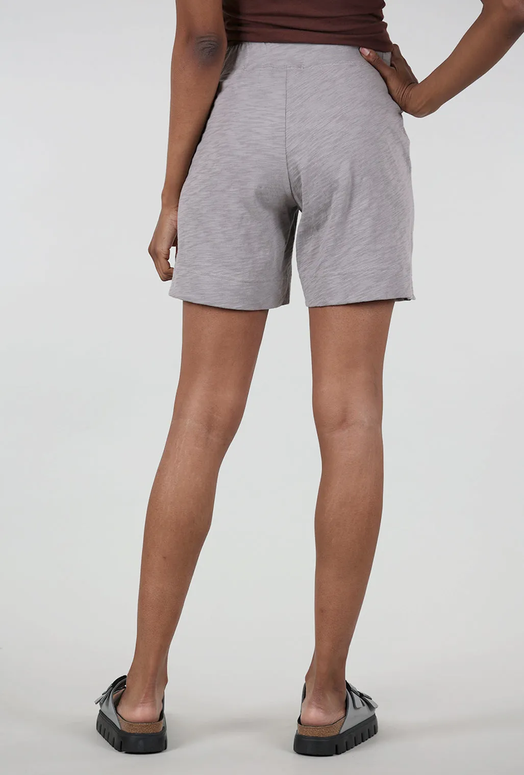 Cotton Slub Short, Fog