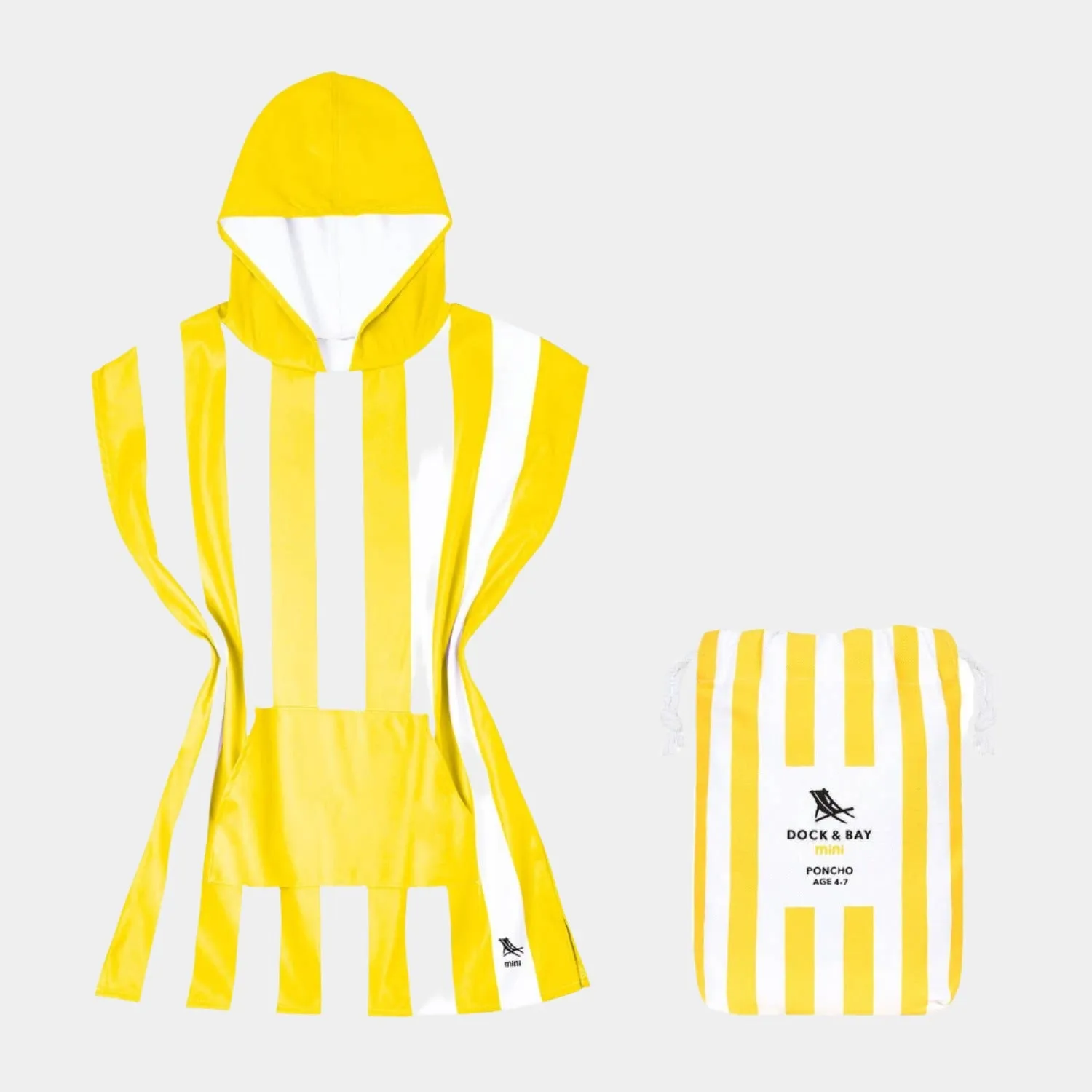Dock & Bay USA microfiber quick dry poncho