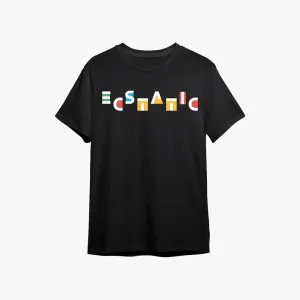 Ecstatic - Organic Cotton Round Neck Half Sleeve Trendy Men's T-Shirt