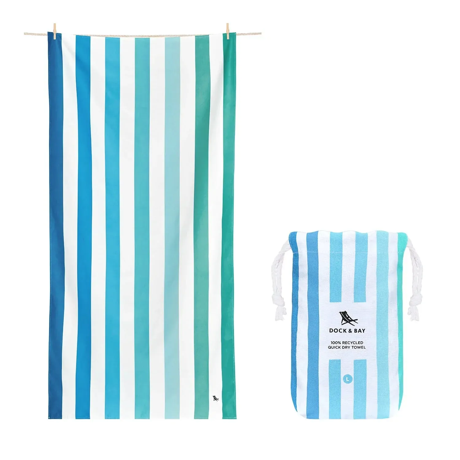 Endless River Quick Dry Towel
