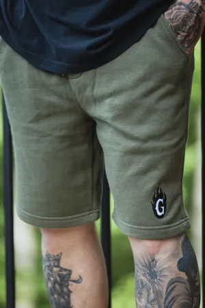 Fleece Shorts - OD Green