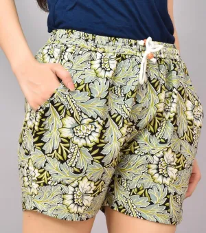 Floral Printed Summer Shorts