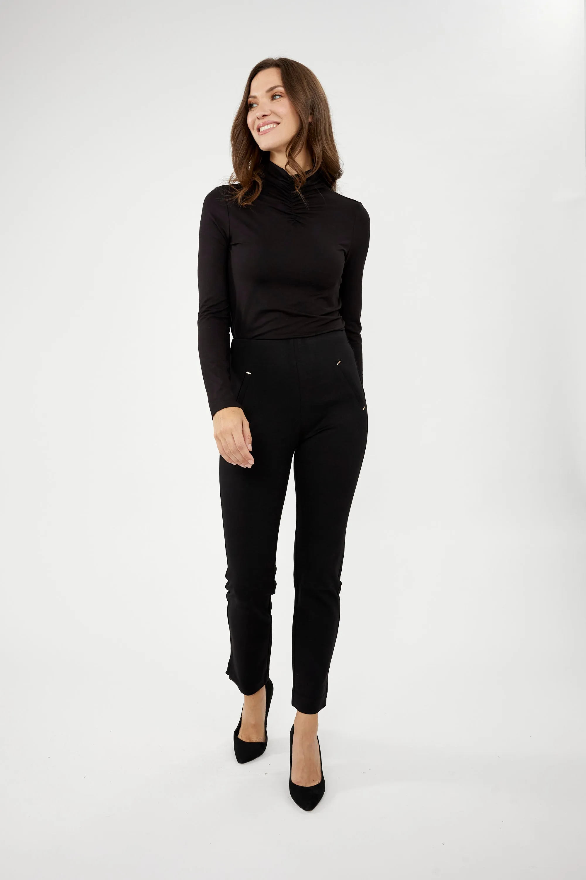 Frank Lyman High-waisted Formal Trousers Style 243441