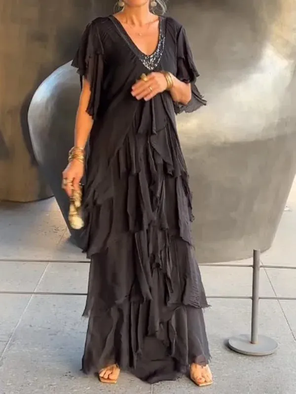 Geneva - Tiered Maxi Dress