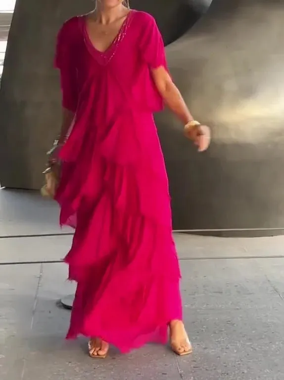 Geneva - Tiered Maxi Dress