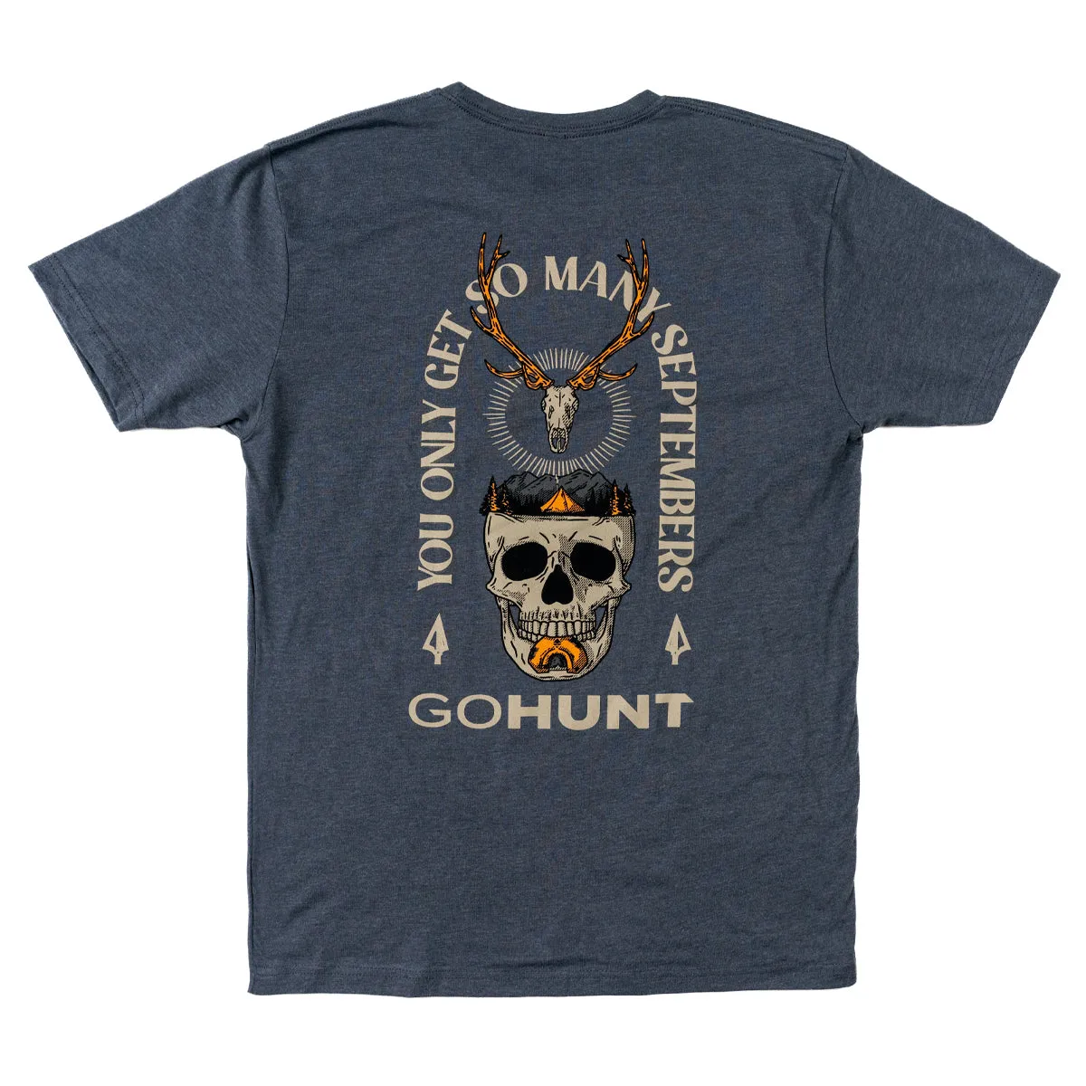 GOHUNT Bugle Skull T-Shirt