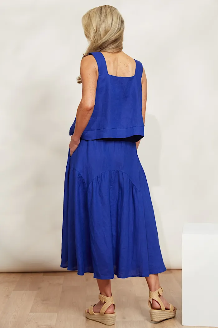 HALCYON SKIRT - COBALT