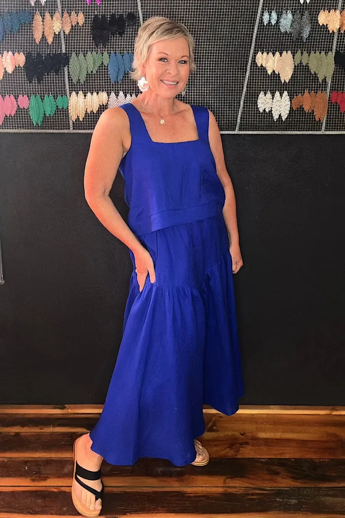 HALCYON SKIRT - COBALT