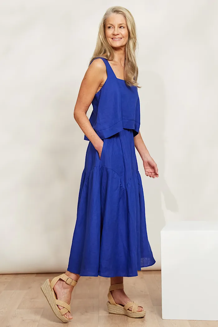 HALCYON SKIRT - COBALT