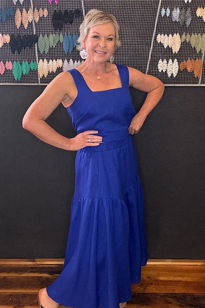 HALCYON SKIRT - COBALT