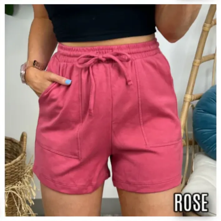 Harvison Drawstring Waist Shorts - FINAL SALE