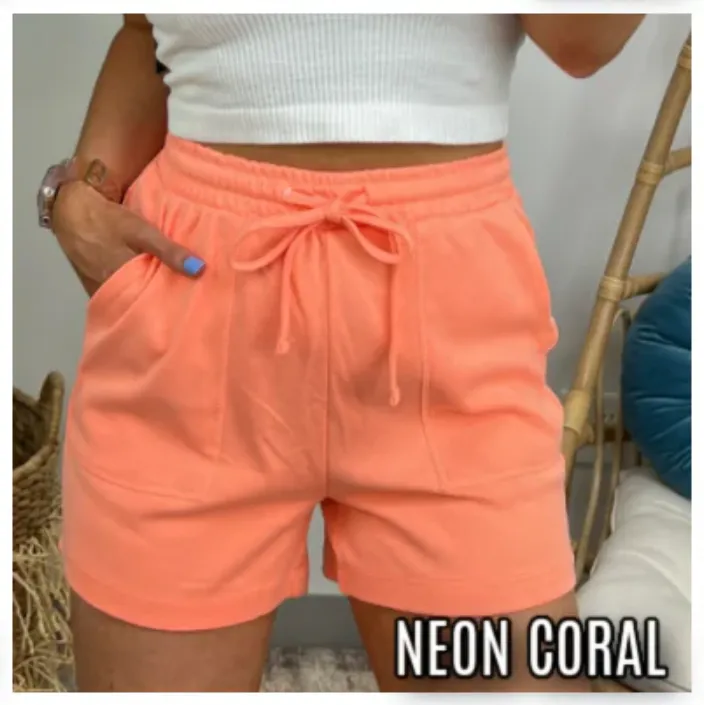 Harvison Drawstring Waist Shorts - FINAL SALE