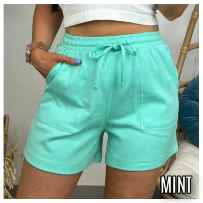 Harvison Drawstring Waist Shorts - FINAL SALE