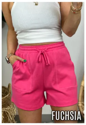 Harvison Drawstring Waist Shorts - FINAL SALE