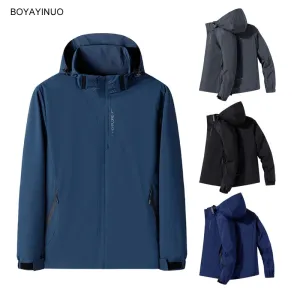 Hiking Jackets Women Men Waterproof Clothes Reflective Windbreaker Hunting Camping