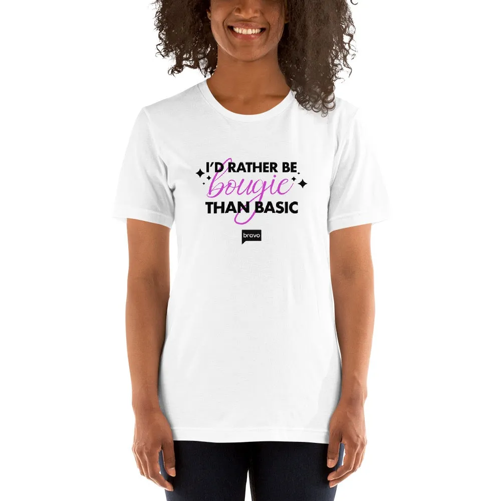 I'd Rather Be Bougie Than Basic T-Shirt