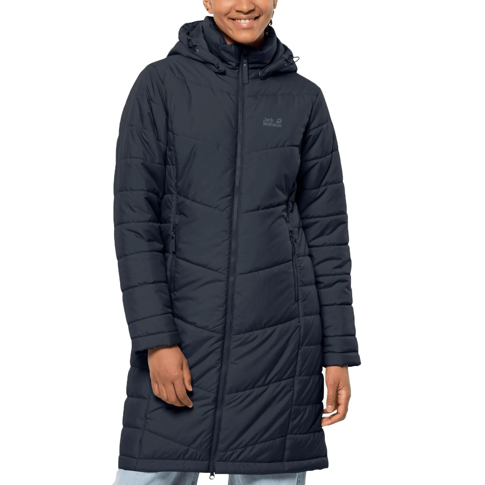 Jack Wolfskin Womens North York Windproof Quilted Jacket