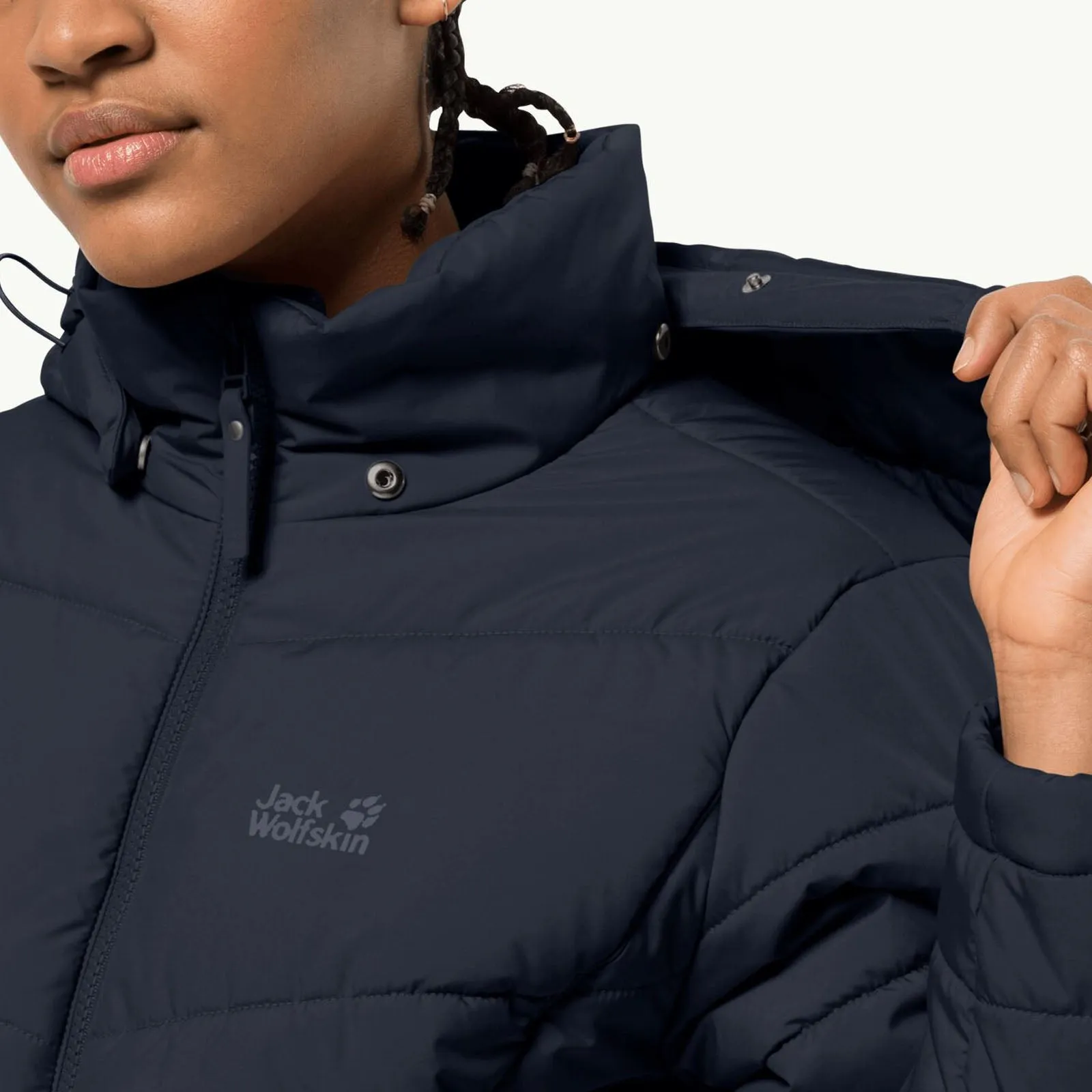 Jack Wolfskin Womens North York Windproof Quilted Jacket