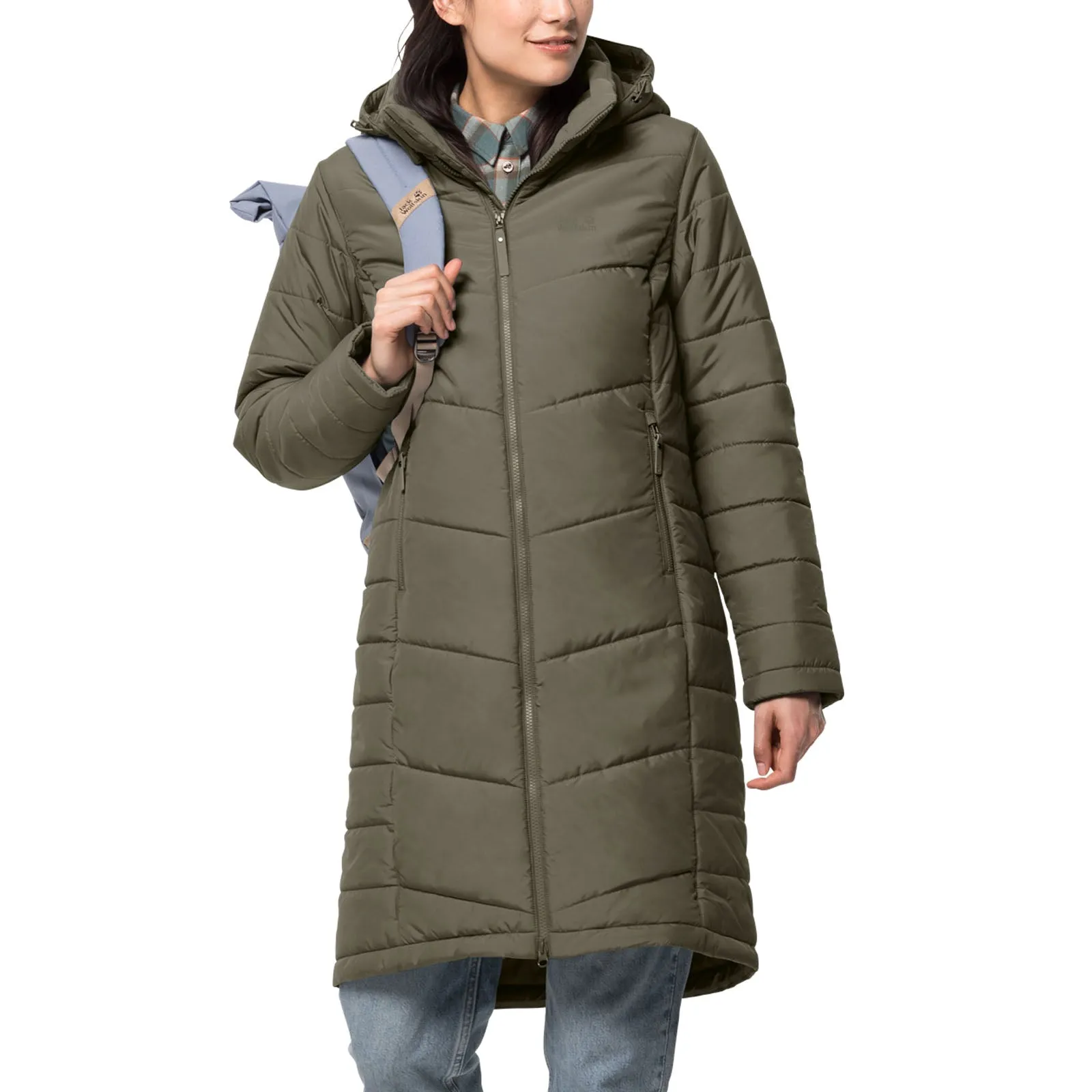 Jack Wolfskin Womens North York Windproof Quilted Jacket
