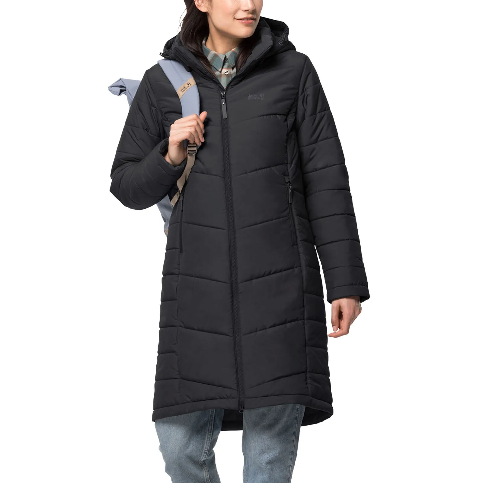 Jack Wolfskin Womens North York Windproof Quilted Jacket