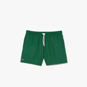Lacoste Light Quick-Dry Swim Shorts Green