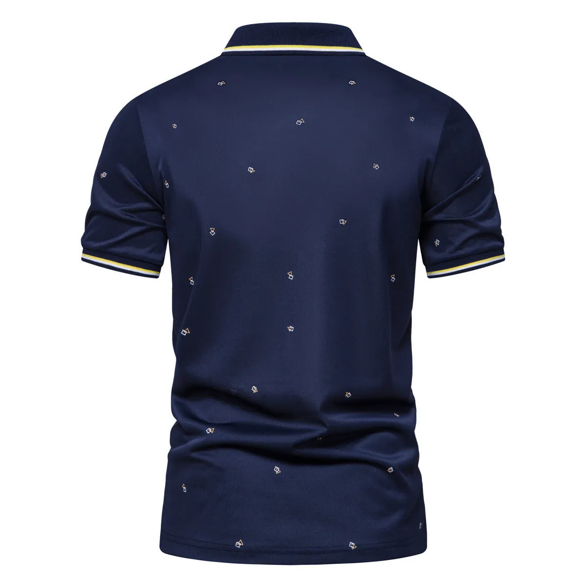 Lapel Short-sleeved T-shirt Men's Summer New Breathable Polo Shirt
