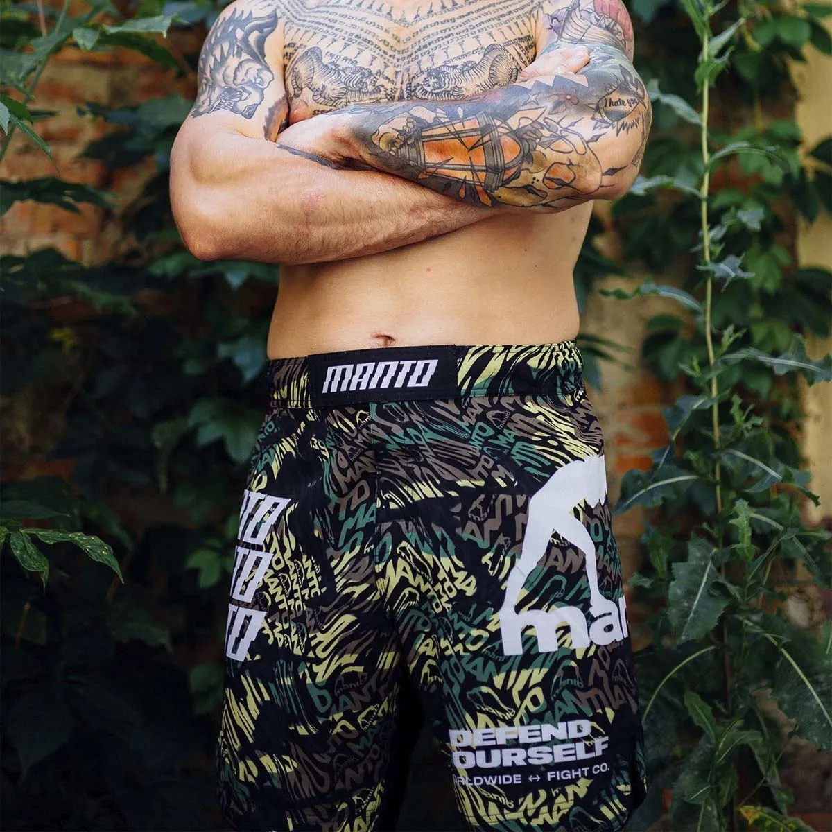 Manto Distort Fight Shorts