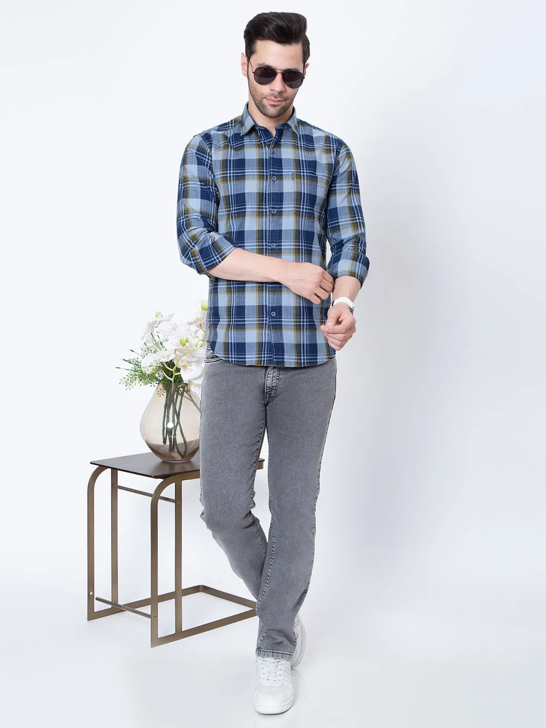 Mens Casual Printed Shirt