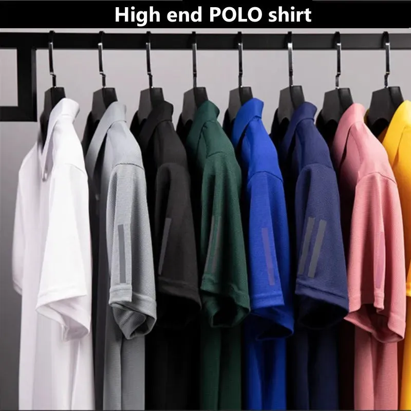 Men's Quick-Drying Breathable Golf Polo Shirt
