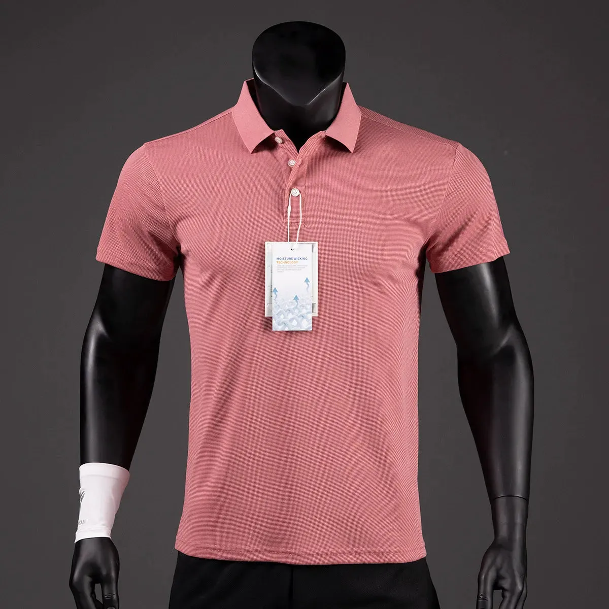 Men's Quick-Drying Breathable Golf Polo Shirt