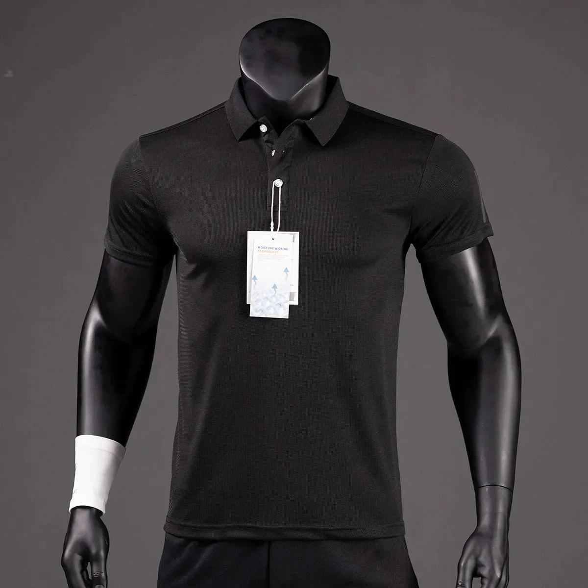 Men's Quick-Drying Breathable Golf Polo Shirt