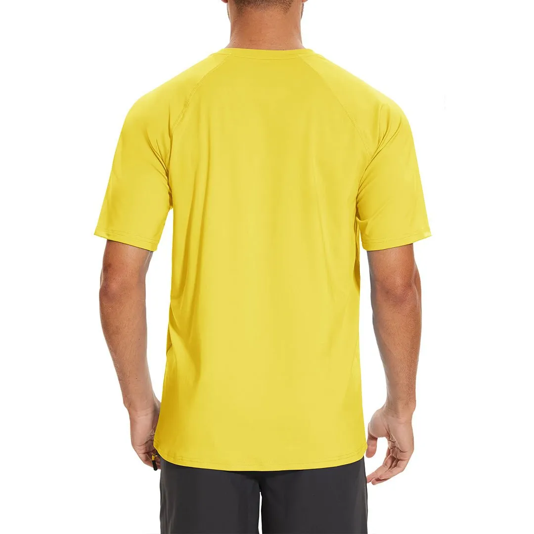 Men's UPF 80  Breathable Quick-Dry Outdoor Swim T-Shirt
