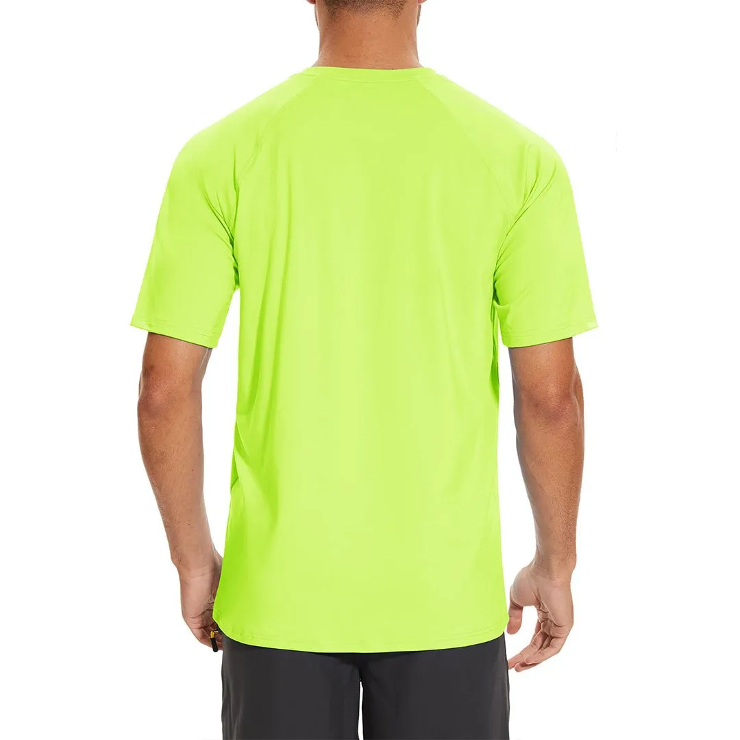 Men's UPF 80  Breathable Quick-Dry Outdoor Swim T-Shirt